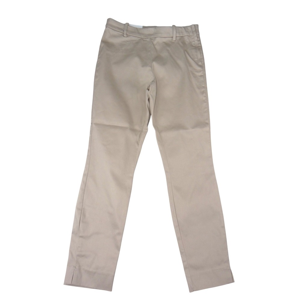 NWT HM Womens Beige Slim Fit Ankle Trousers Khaki Business Casual Pants Sizeβ 6